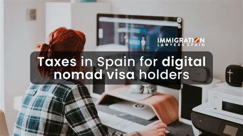 digital nomad visa spain tax